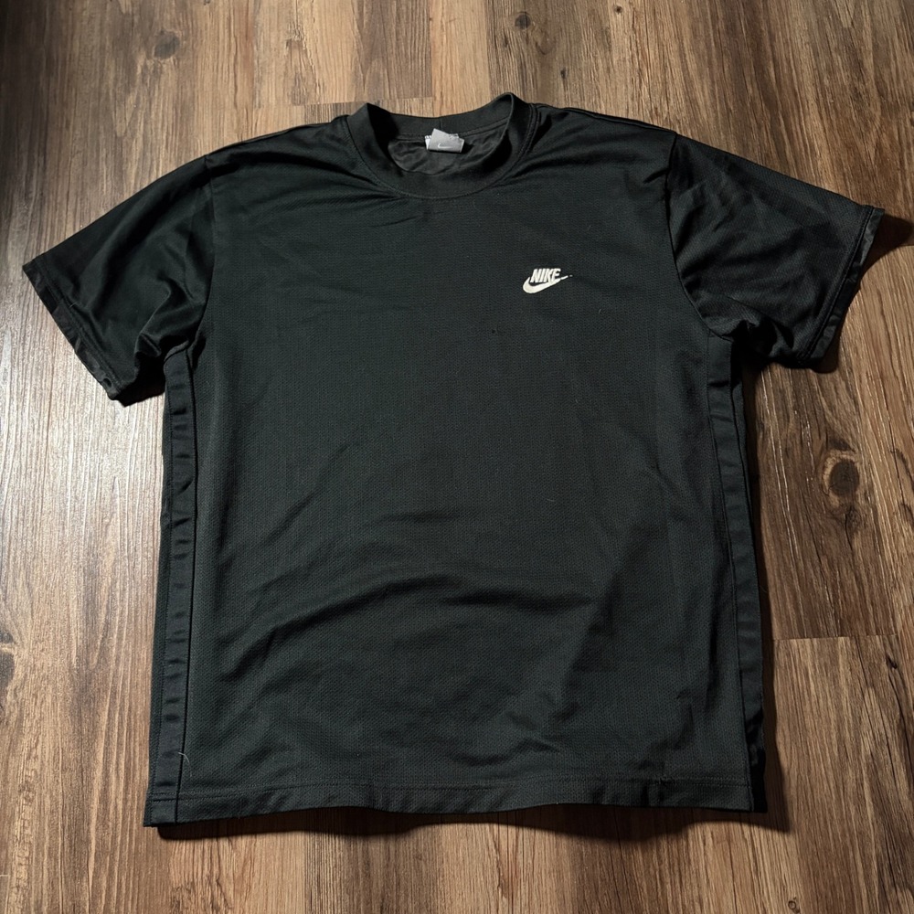 Nike Mens Black Dri Fit Athletic‎ T Shirt Size Large